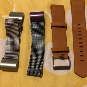 Fitbit Charge 2 bands w/ 5 Screen protectors.
